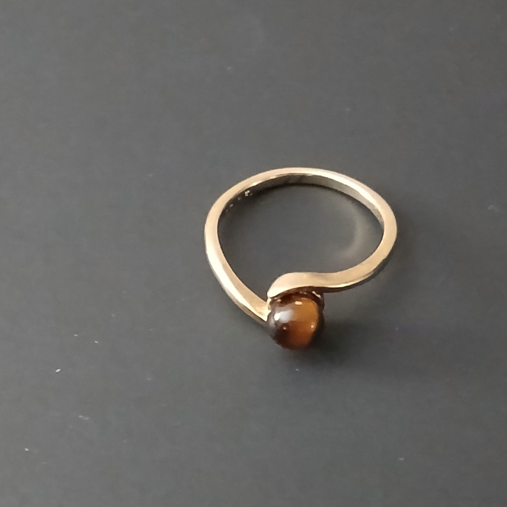 14K GF Tiger Eye Ring